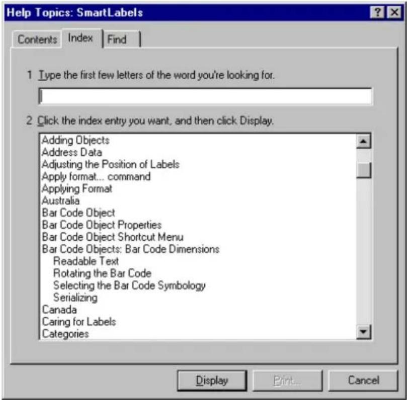 SEIKO SLP-100 - Using On-Line Help - 3