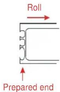 SEIKO SLP-100 - Prepare the roll of labels - 1