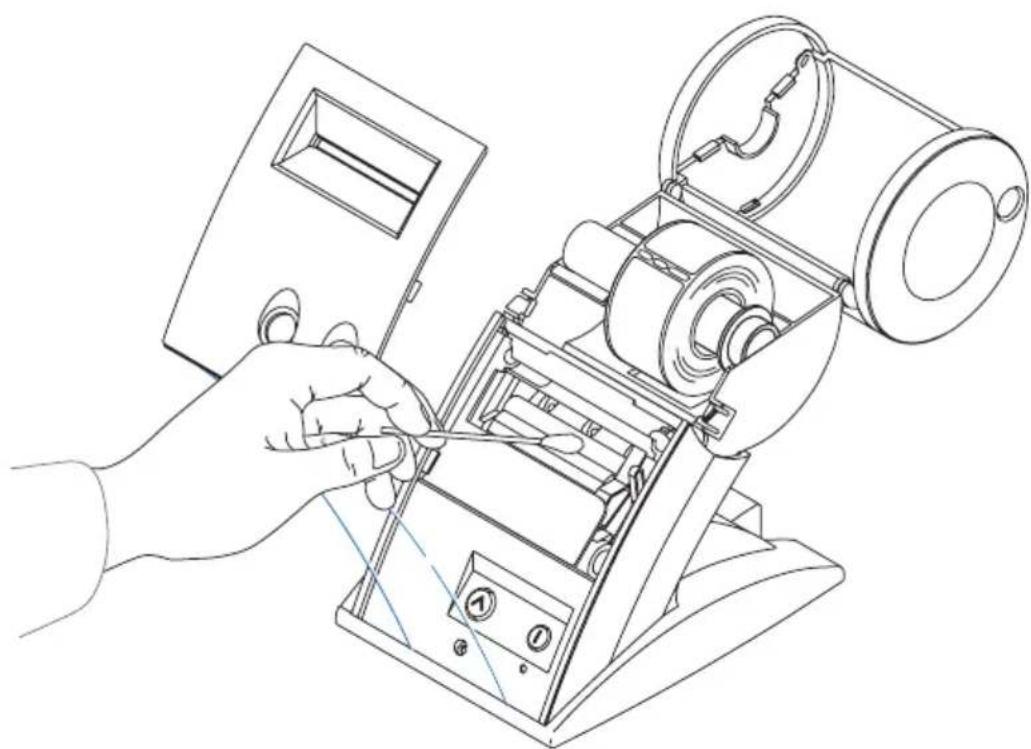 SEIKO SLP-430 - Removing Stuck Labels - 2