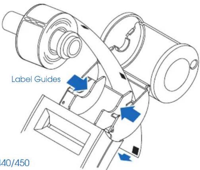 SEIKO SLP-430 - Load the roll of labels - 3