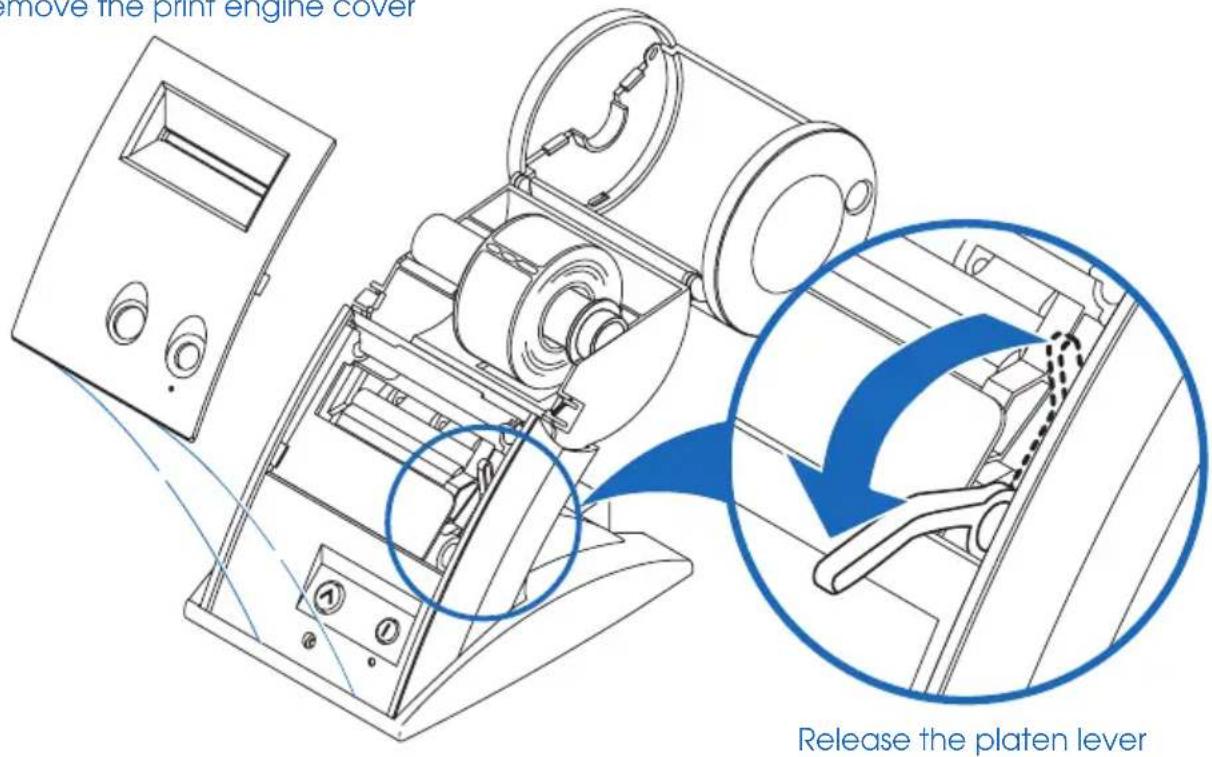 SEIKO SLP-430 - Adjusting the Position of Labels - 1