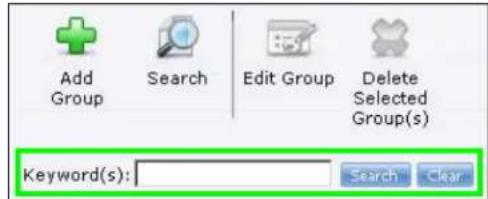 ZYXEL NSA221-2T - The Groups Screen - 2