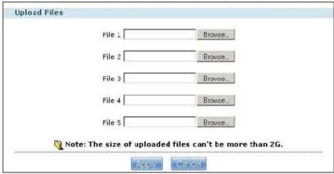 ZYXEL NSA221-2T - File Browser - 3
