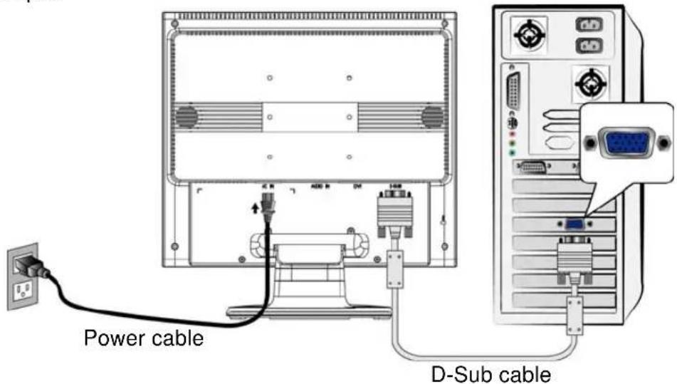 YURAKU YM17NPX - Windows users: Setting the Timing Mode (Resolution and Refresh Rate) - 1