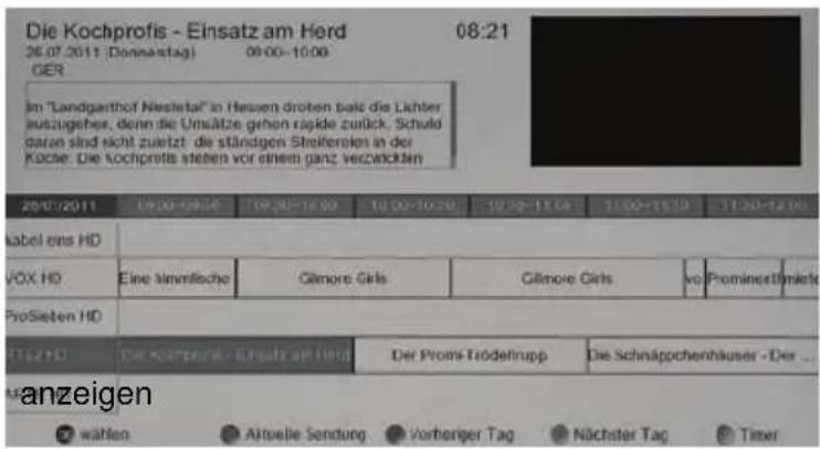 Die Kochprofis - Einsatz am Herd 08:21 26.07.2011 (Donsaatag) 08:00-10:00 GER Im "Landgarthof Nesteta" in Hessen droten bei die Lichter auszugeher, denn die Umsätze gehen rapide zurück. Schuld daran sind nicht zuetzt die ständigen Steitereien in der Küche. Die Kochprofis stehen vor einem ganz verwicklern 28/07/2011 19:30-19:30 19:30-19:30 19:00-19:30 19:30-19:30 11:30-12:00 Kabel eins HD VOX HD Eine Minnifische Glinore Girls Glinore Girls vo Prominentimikete ProSieben HD TITZHD Der Kochprofis - Einsatz am wird Der Proms-Trödeltrupp Die Schnäppchenhäuser - Der ... Anzeigen wahlen Altseile Sendung Vorheriger Tag Nöchster Tag Timer