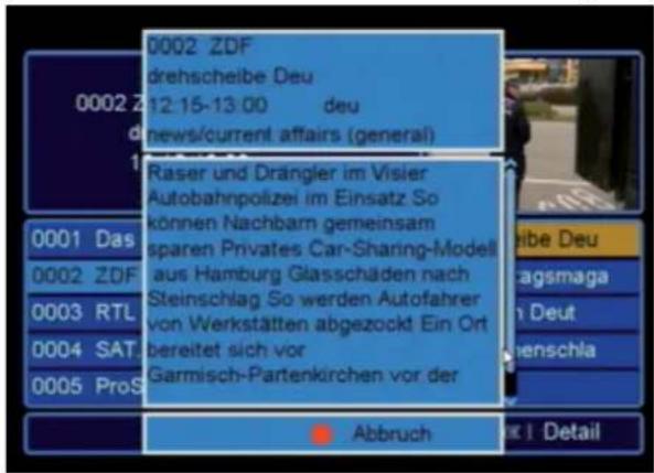 0002 ZDF drehscheibe Deu 12:15-13:00 deu news/current affairs (general) Raser und Drängler im Visier Autobahnpolizei im Einsatz So können Nachbarn gemeinsam sparen Privates Car-Sharing-Modell aus Hamburg Glasschäden nach Steinschlag So werden Autofahrer von Werkstätten abgezockt Ein Ort bereitet sich vor Garmisch-Partenkirchen vor der Abbruch Obre Deu Bagsmaga Deut Henschla Detail