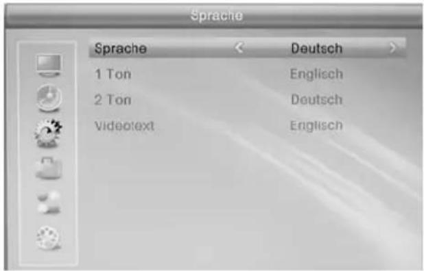 Sprache 1 Ton 2 Ton Videotext Deutsch Englisch Deutsch Englisch