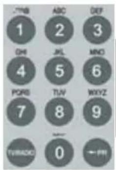 1 2 3 OH JXL MNO 4 5 6 PORB TUV WXYZ 7 8 9 TVRACKD 0 ← FRI