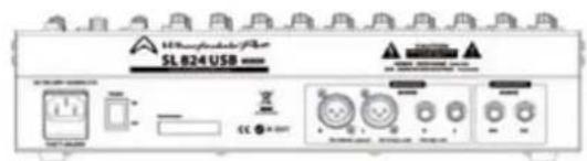 Ubiophable Pro SL824 USB CC 0.5V Control knobs Control buttons Control input Control output