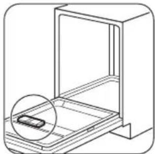 ZANUSSI ZDT15010FA - EINFÜLLEN VON KLARSPÜLMITTEL - 1