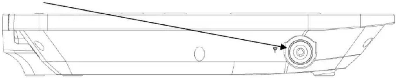 XORO HSD 7799 - Anschließen der Antenne - 1