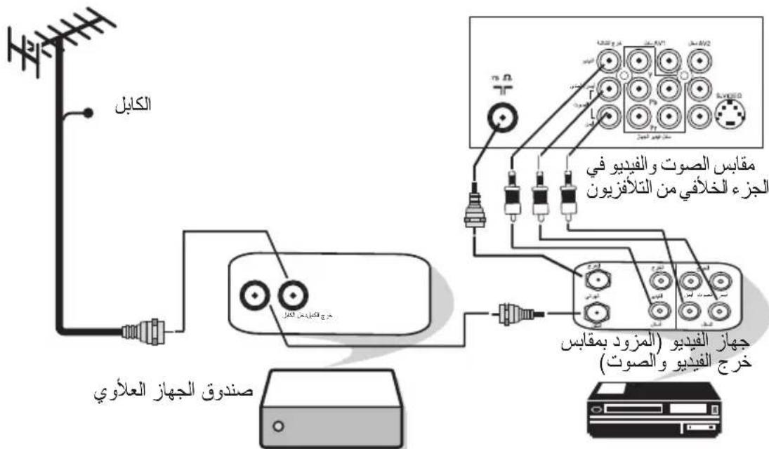 PHILIPS 29PT5006 - توصيلات الصوت/الفيديو (التشغيل) - 4