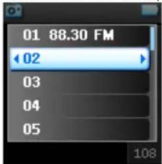 01 88.30 FM 02 03 04 05 108