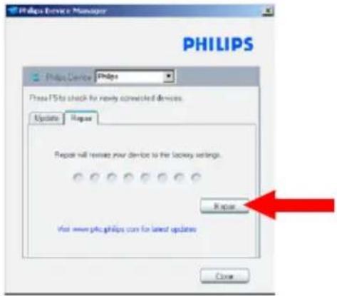 PHILIPS GoGear HDD1835 - Mein Player lässt sich nicht anschalten - 3