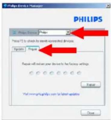 PHILIPS GoGear HDD1835 - Mein Player lässt sich nicht anschalten - 2