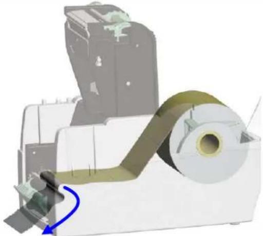 C.Itoh EZ-1100 plus - 4-1. Einbau des Etikettenspenders - 11