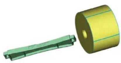 C.Itoh EZ-1100 plus - 2-3. Handhabung des Etikettenrollenhalters - 1