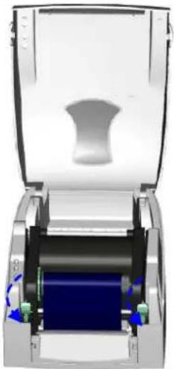 C.Itoh EZ-1100 plus - 2-1. Einlegen des Farbbandes - 5