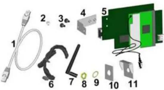 C.Itoh EZ-1100 plus - 4-4. WLAN Modul Installation - 1