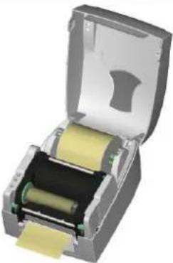 C.Itoh EZ-1100 plus - 2-2. Einlegen der Etikettenrollen - 5