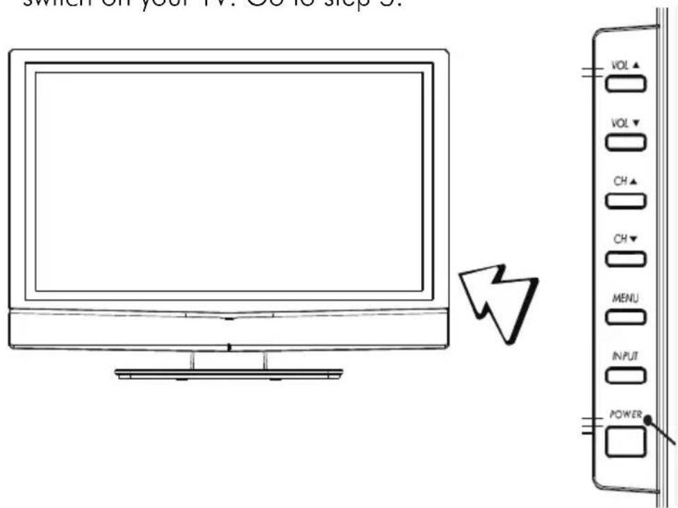 AOC L32W781A - Switch on - 1