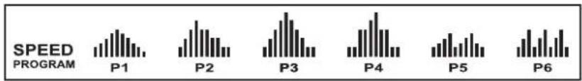 SPEED PROGRAM P1 P2 P3 P4 P5 P6