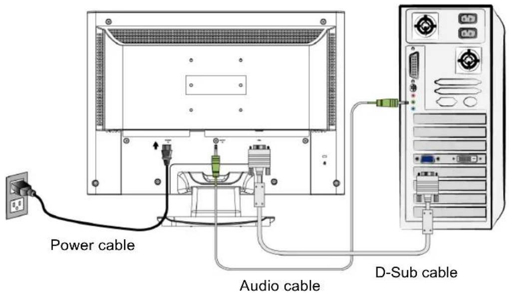 YURAKU YV216WB2 - Windows usersSetting the Timing Mode (Resolution and Refresh Rate) - 1