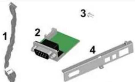 C.Itoh EZ-1305 - 4-1. RS-232 Modul Installation (Serielle Schnittstelle) - 1
