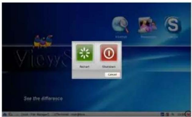Restart Shutdown Cancel See the difference