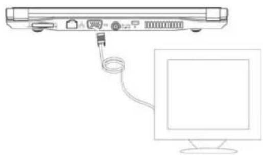 VIEWSONIC VNB101BAGG-E - 10-2 How to connect the External Monitor - 2