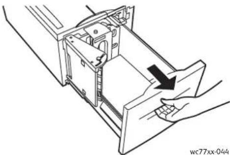XEROX WorkCentre 7765V BW - Papierstaus im Großraumbehälter - 2