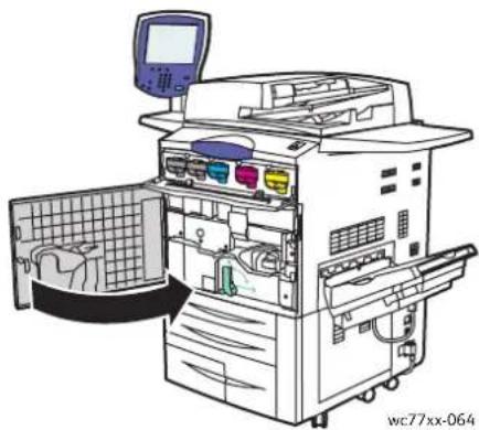 XEROX WorkCentre 7765V EW - Gestautes Papier entfernen. - 5