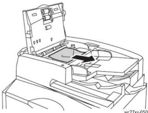 XEROX WorkCentre 7765V TW - Papierstaus am Vorlageneinzug - 2