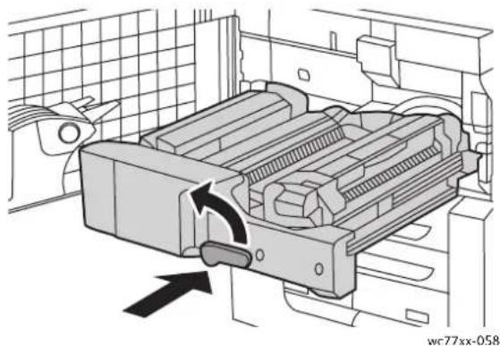 XEROX WorkCentre 7765V HW - Gestautes Papier entfernen. - 4