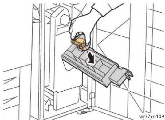 XEROX WorkCentre 7755V HW - Broschüren-Heftklammerstaus im Professional-Finisher und in der Standardendverarbeitung - 7