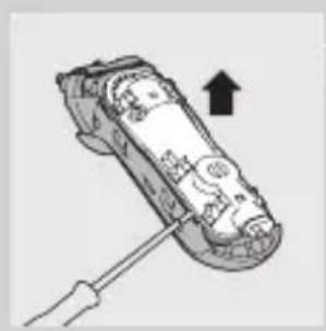 PHILIPS Nivea 7000 Series HQ7330 - Disposal of the battery - 5