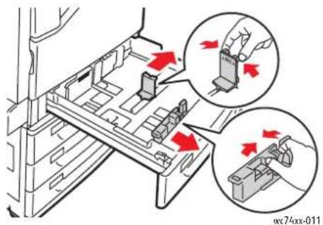XEROX WorkCentre 7435V FLXPB - Einlegen von Druckmaterial in Behälter 1, 2, 3 und 4 - 2