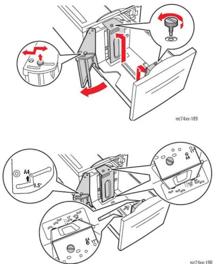 XEROX WorkCentre 7435V FLXPB - Einlegen von Druckmaterial in den Großraumbehälter - 2