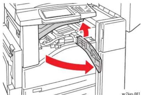 XEROX WorkCentre 7435V FLXPB - Locherabfallbehälter des Office-Finishers LX - 1