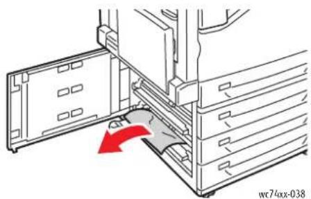 XEROX WorkCentre 7435V FLXPB - Staus an der unteren linken Abdeckung C - 2