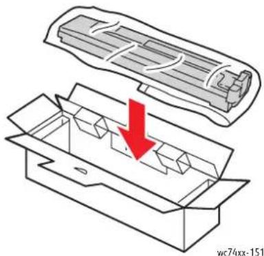 XEROX WorkCentre 7435V FLXPB - Austausch des Tonersammelbehälters - 5