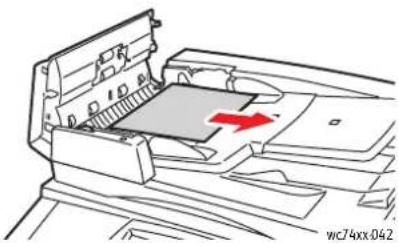 XEROX WorkCentre 7435V FLXPB - Staus am Vorlageneinzug - 2