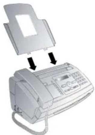 SAGEM PPF675 Magic 5 - Attaching the Paper Tray - 1