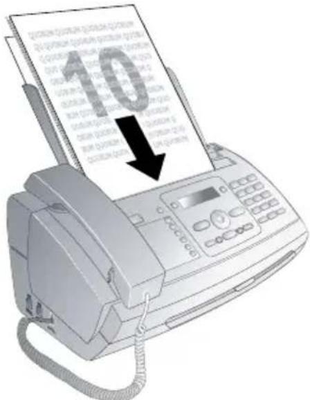SAGEM PPF675 Magic 5 - Inserting Documents - 1