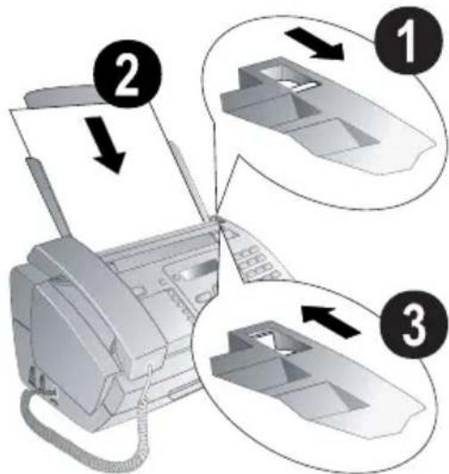 SAGEM PPF675 Magic 5 - Loading Paper - 2
