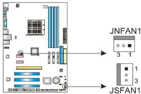 BIOSTAR TF720 A2+ - JSFAN1: System Fan Header - 1