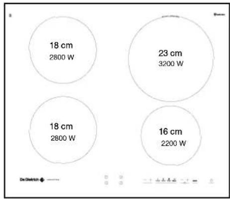 DE DIETRICH DTi708V - Description of your top - 1