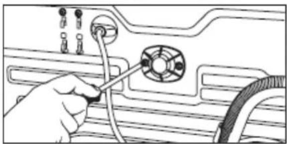 BAUMATIC BW325SL - Unpacking the machine and removing the transit bolts - 3