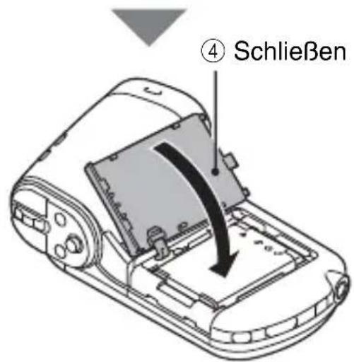 ④ Schließen