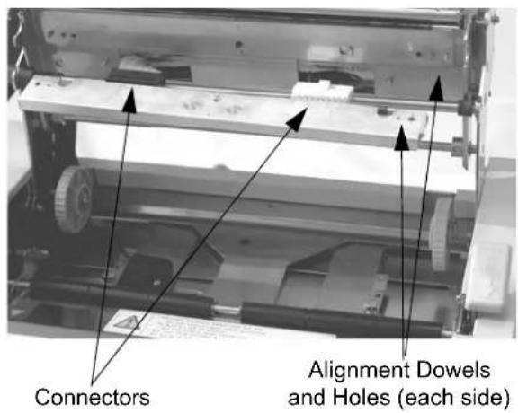 Connectors Alignment Dowels and Holes (each side)